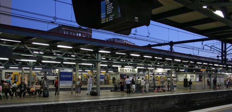 Central railway station Sydney
