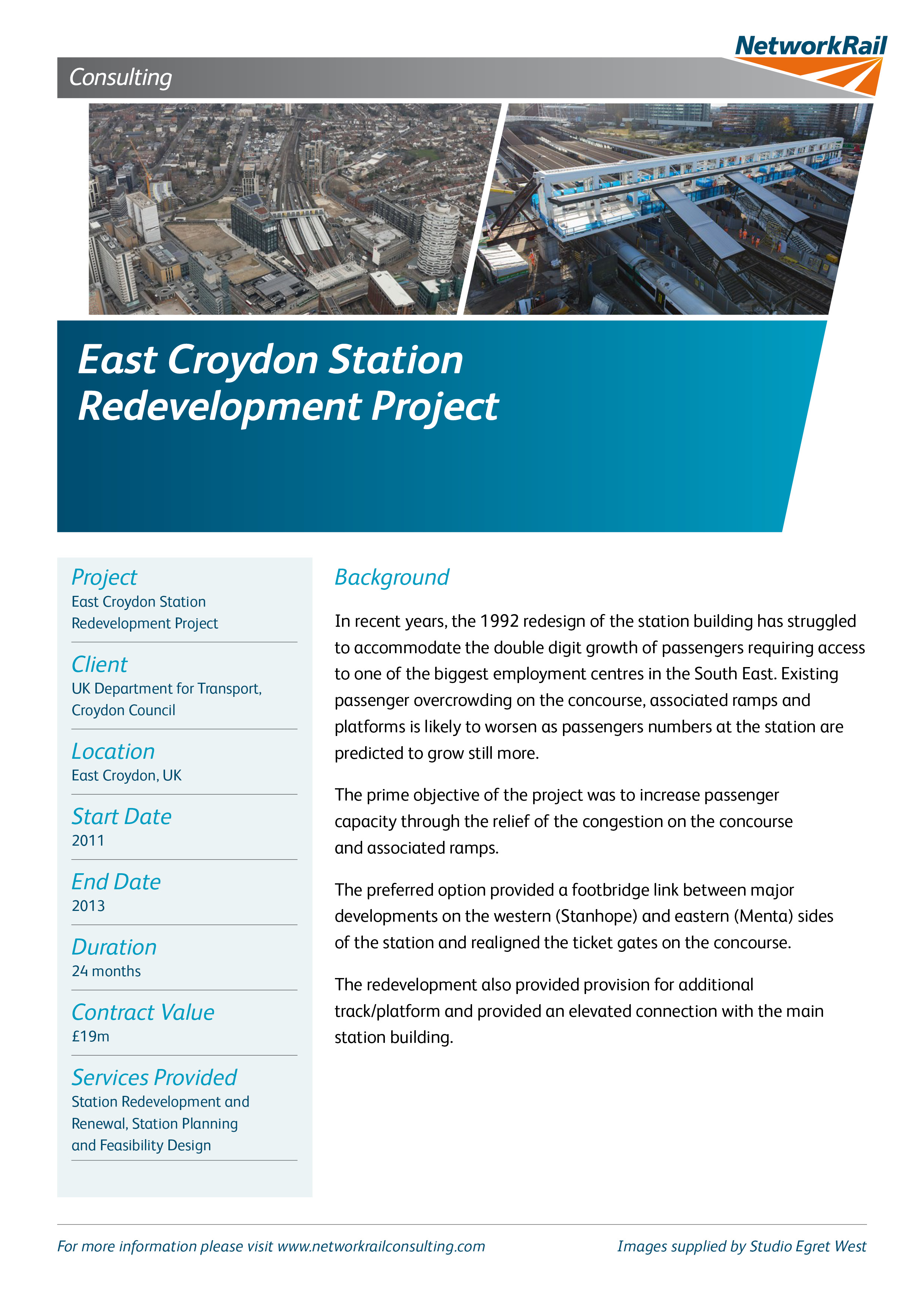 East Croydon Station Redevelopment Project