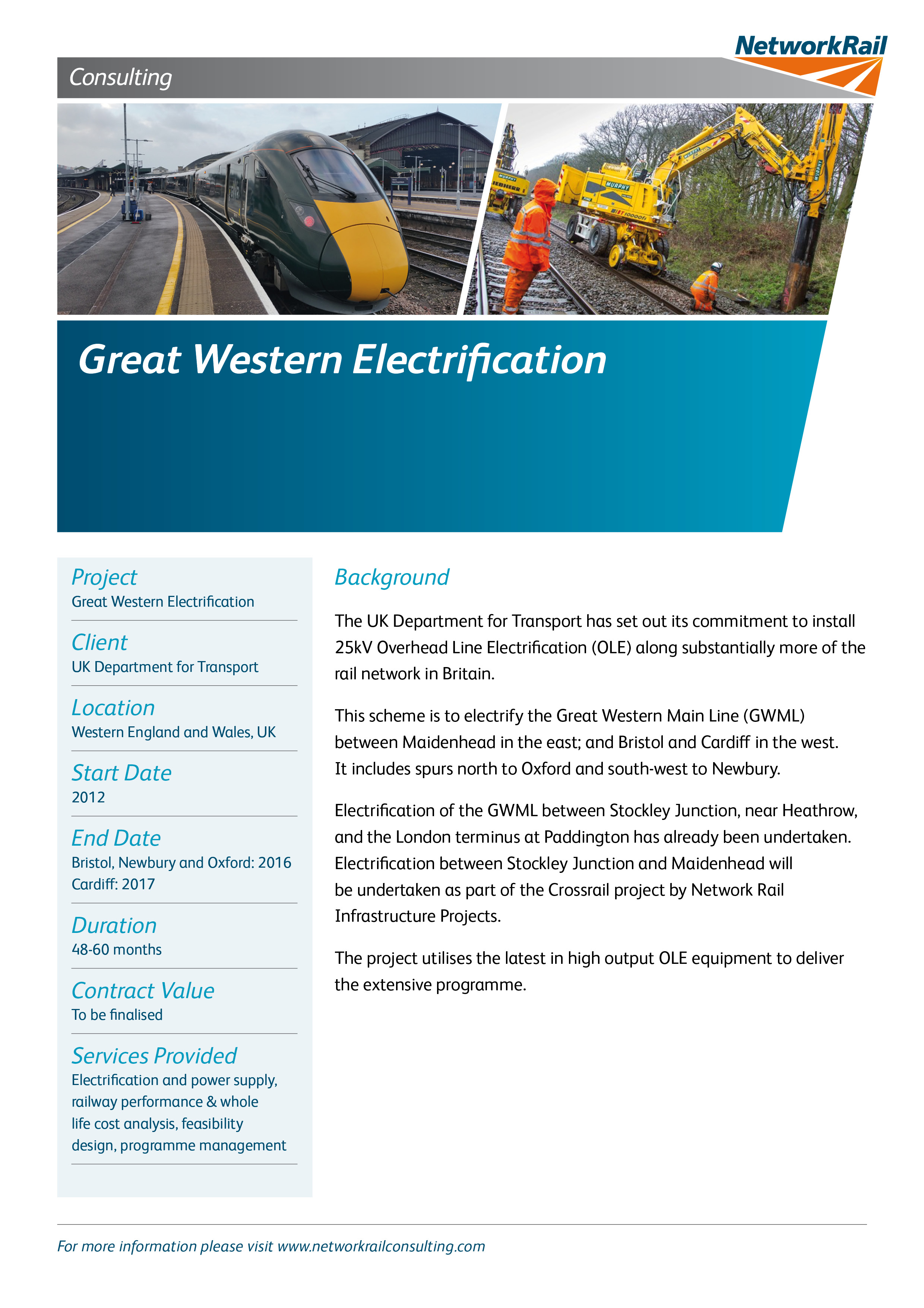 Great Western Electrification