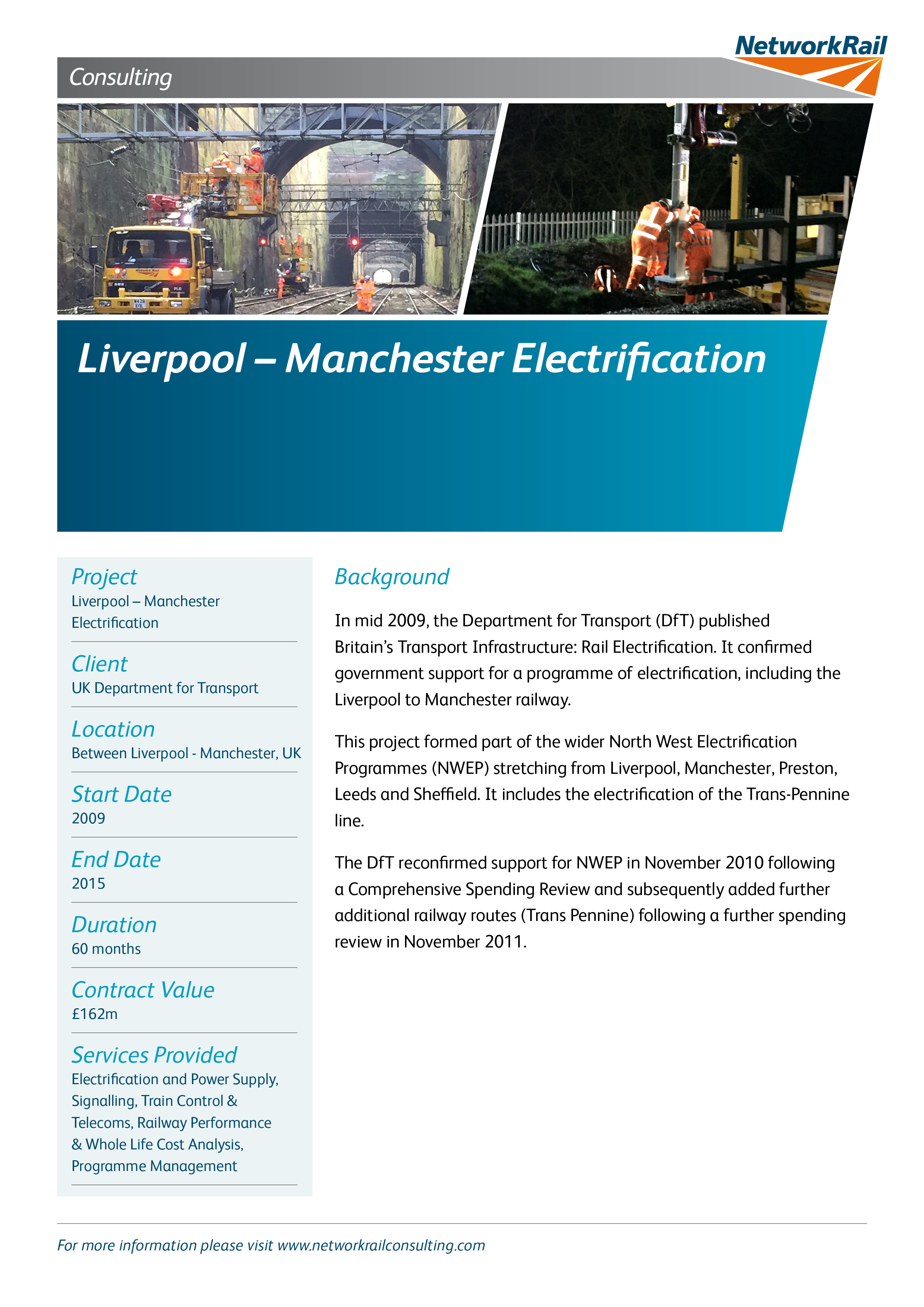 Liverpool Manchester Electrification