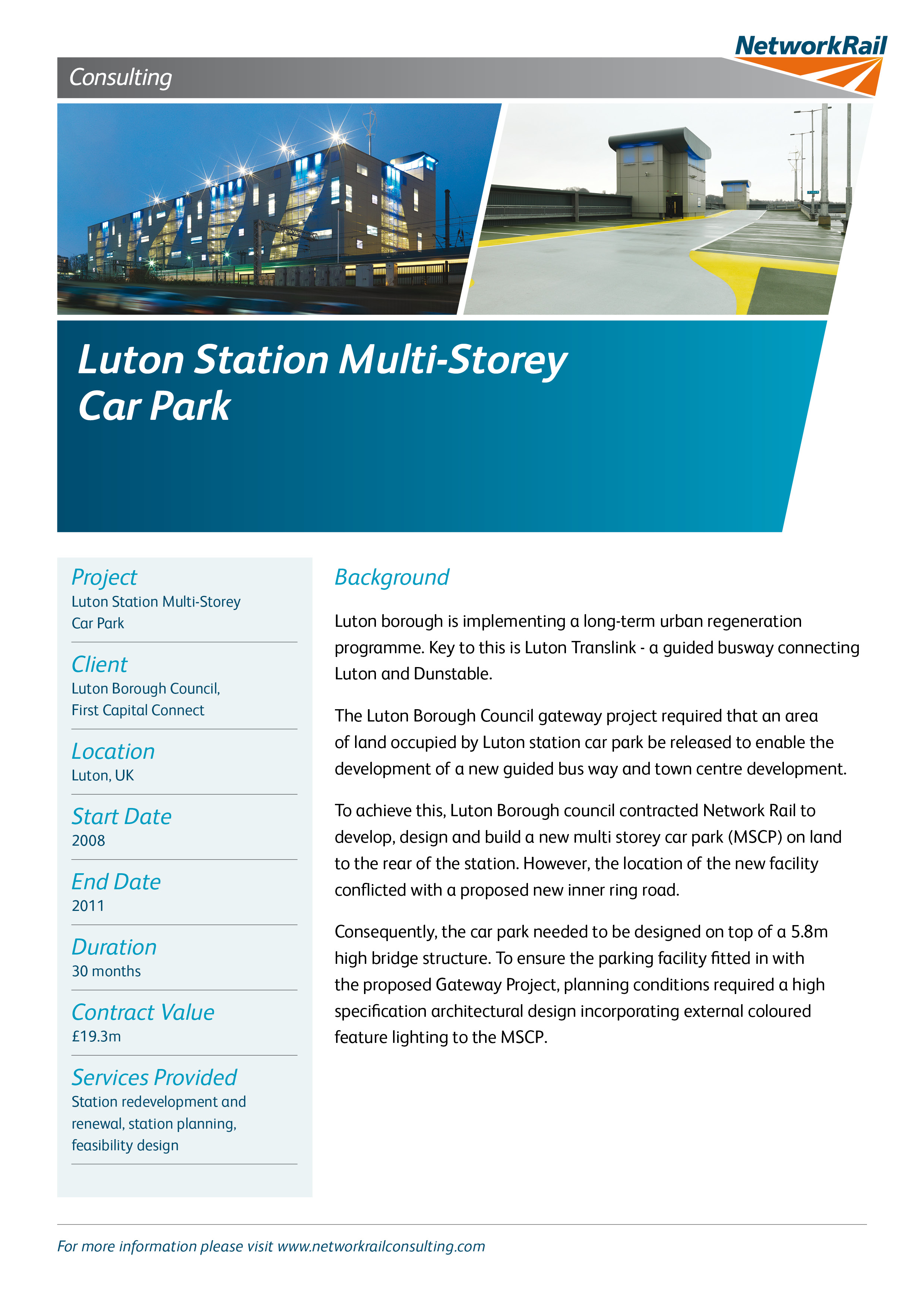 Luton Station MSCP