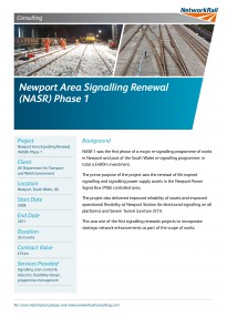 Newport Area Signalling Renewal NASR Phase 1