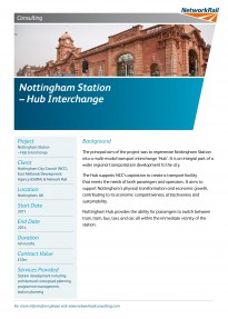 Nottingham Station Hub Interchange