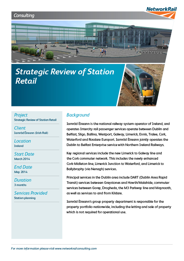 Strategic Review of Station Retail