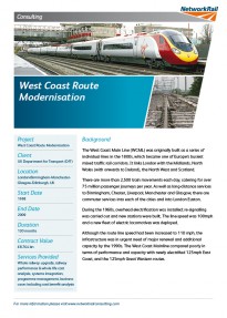West Coast Route Modernisation